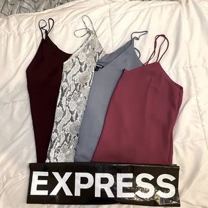 Maroon downtown cami